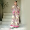 VANILLA SORBET Digital Print 2PCS Stitched Dress PREMIUM SILK